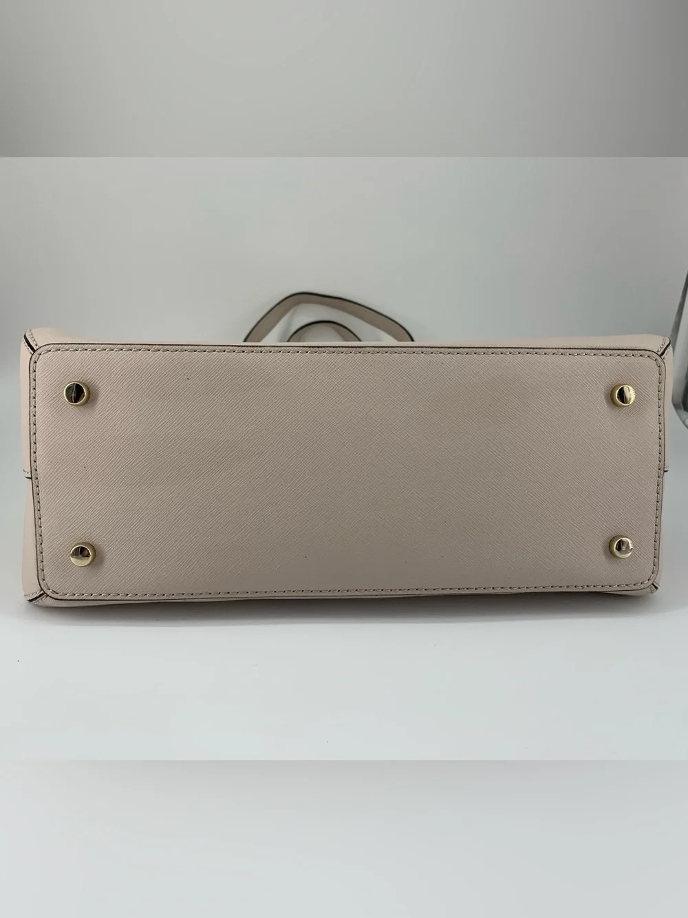 Kate Spade Cedar Street Maise Satchel Crossbody Warm Beige Saffiano Leather